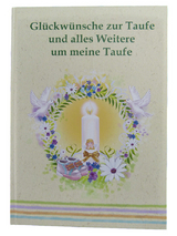 Gästebuch zur Taufe für Erinnerungen an "Meine Taufe" - Angelina Schulze