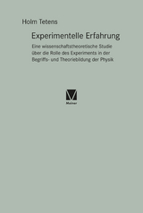 Experimentelle Erfahrung - Tetens, Holm