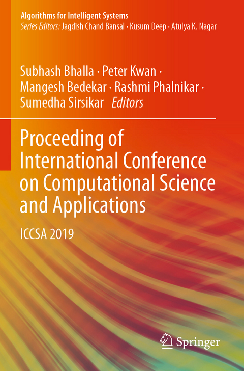 Proceeding of International Conference on Computational Science and Applications - 