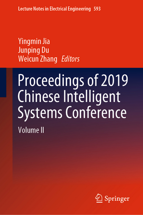 Proceedings of 2019 Chinese Intelligent Systems Conference - 