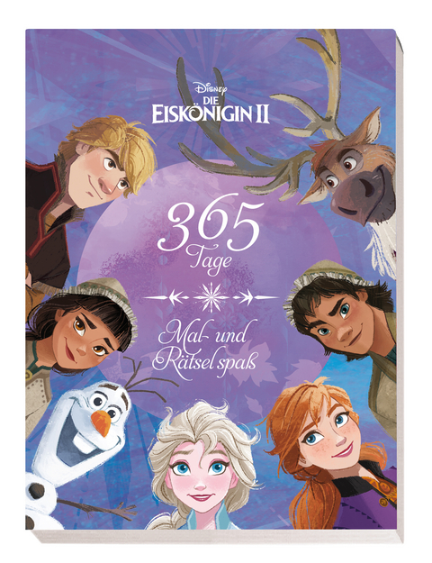 Disney Die Eiskönigin 2: 365 Tage Mal- und Rätselspaß -  Panini