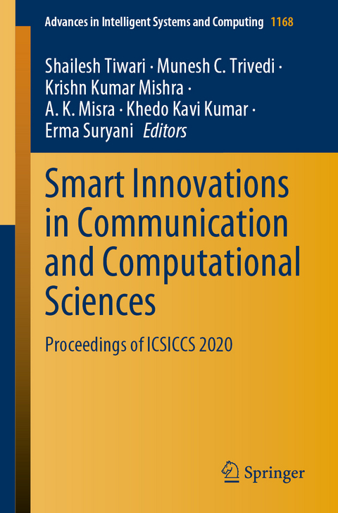 Smart Innovations in Communication and Computational Sciences - 