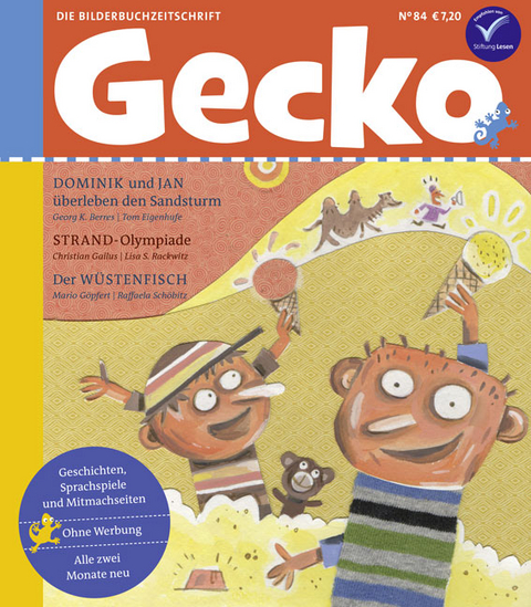 Gecko Kinderzeitschrift Band 84 - Georg K. Berres, Christian Gailus, Mario Göpfert, Arne Rautenberg, Ina Nefzer
