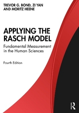 Applying the Rasch Model - Bond, Trevor; Yan, Zi; Heene, Moritz