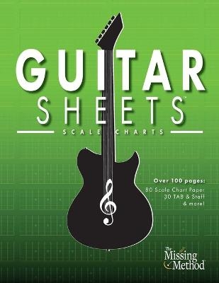 Guitar Sheets Scale Chart Paper - Christian J Triola