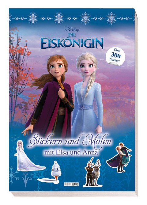 Disney Die Eiskönigin: Stickern und Malen mit Elsa und Anna -  Panini
