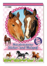 Pferde: Mein pferdestarker Sticker- und Malspaß -  Panini