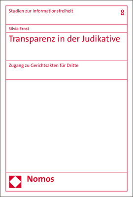 Transparenz in der Judikative - Silvia Ernst