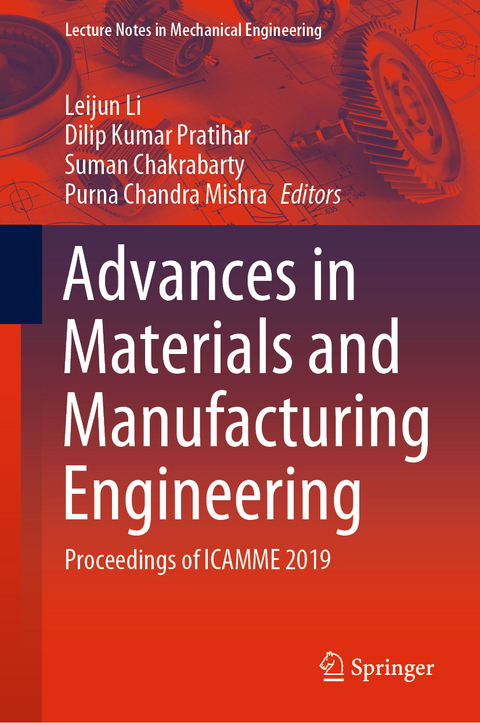Advances in Materials and Manufacturing Engineering - 