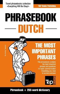 English-Dutch phrasebook and 250-word mini dictionary - Andrey Taranov