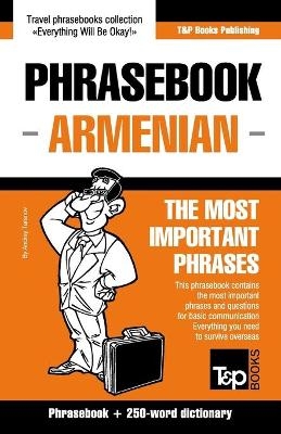 English-Armenian phrasebook and 250-word mini dictionary - Andrey Taranov