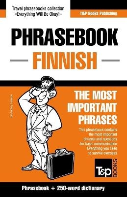 English-Finnish phrasebook and 250-word mini dictionary - Andrey Taranov