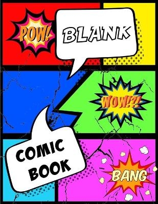 Blank Comic Book - Deeasy Books