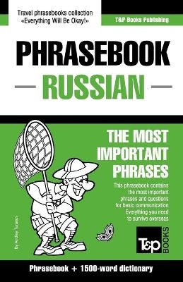 English-Russian phrasebook and 1500-word dictionary - Andrey Taranov