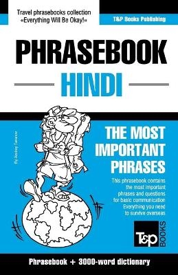 English-Hindi phrasebook and 3000-word topical vocabulary - Andrey Taranov