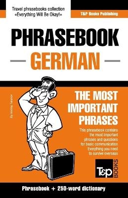 English-German phrasebook and 250-word mini dictionary - Andrey Taranov