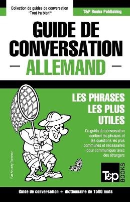 Guide de conversation Français-Allemand et dictionnaire concis de 1500 mots - Andrey Taranov