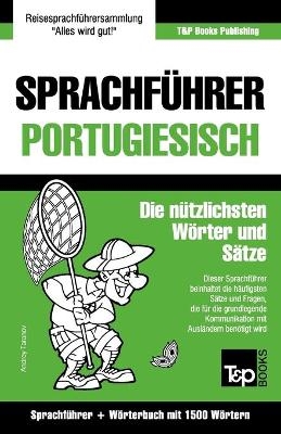 Sprachführer Deutsch-Portugiesisch und Kompaktwörterbuch mit 1500 Wörtern - Andrey Taranov