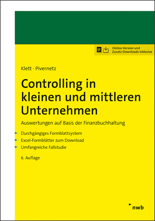 Controlling in kleinen und mittleren Unternehmen - Christian Klett; Michael Pivernetz