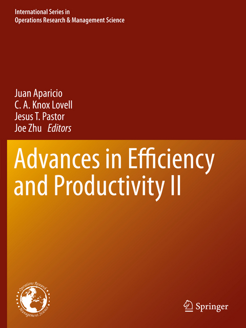 Advances in Efficiency and Productivity II - 