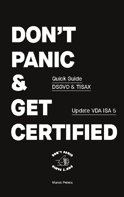 Don´t Panic and Get Certified - Marco Peters