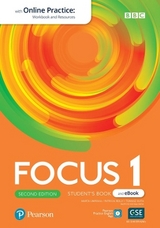 Focus 2ed Level 1 Student's Book & eBook with Online Practice, Extra Digital Activities & App - Kay, Sue; Jones, Vaughan; Brayshaw, Daniel; Inglot, Marta; Michalowski, Bartosz