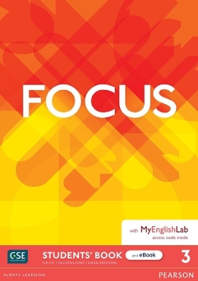 Focus BrE Level 3 Student's Book & Flipbook with MyEnglishLab - Vaughan Jones, Sue Kay, Daniel Brayshaw