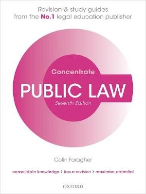 Public Law Concentrate - Colin Faragher