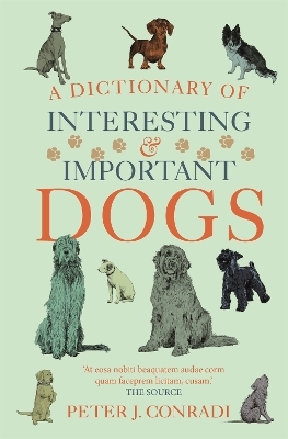 A Dictionary of Interesting and Important Dogs - Peter Conradi, Peter J. Conradi
