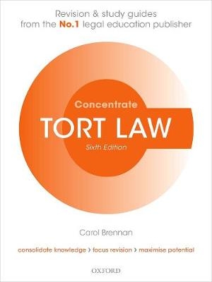 Tort Law Concentrate - Carol Brennan