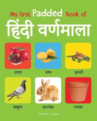 My First Padded Book of Hindi Varnmala -  Wonder House Books