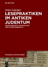 Lesepraktiken im antiken Judentum - Jonas Leipziger