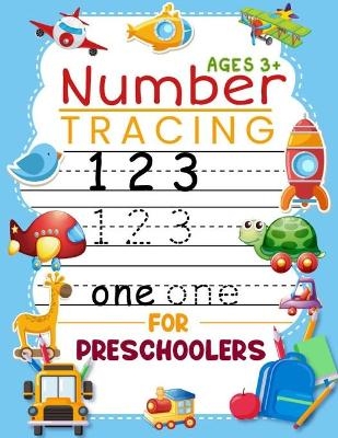 Number Tracing Book for Preschoolers and Kids Ages 3+ - Little Genius Bookstore