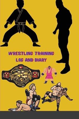 Wrestling Training Log and Diary - Magnificent Maxim