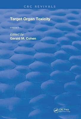 Target Organ Toxicity - 