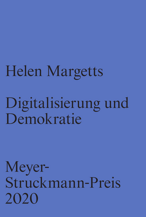 Digitalisierung und Demokratie - 