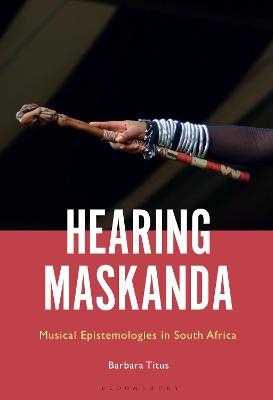 Hearing Maskanda - Professor Barbara Titus