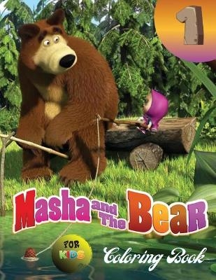 Masha And The Bear 1 Coloring Book For Kids - Jada Coloring Books