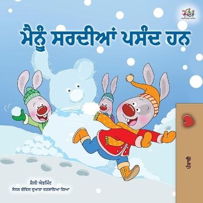 I Love Winter (Punjabi Book for Kids- Gurmukhi) - Shelley Admont, KidKiddos Books