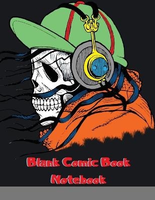 Blank Comic Book Notebook - Magnificent Maxim