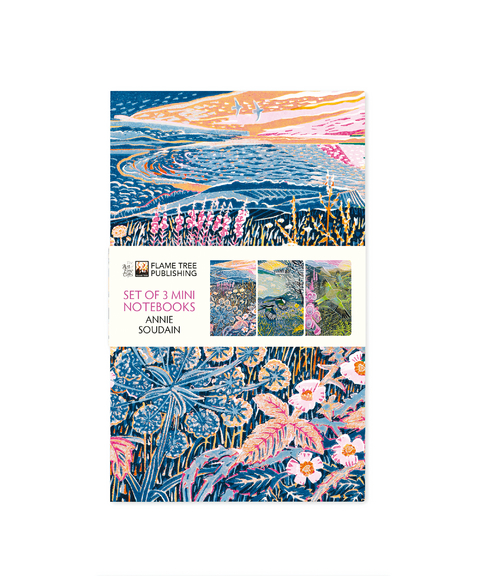 Annie Soudain Set of 3 Mini Notebooks - 