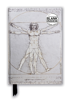 Leonardo da Vinci: Vitruvian Man (Foiled Blank Journal) - 