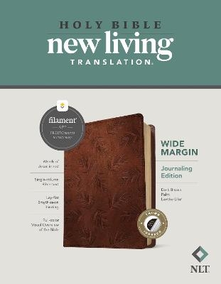 NLT Wide Margin Bible, Filament Enabled Edition, Brown -  Tyndale