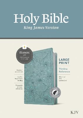 KJV Large Print Thinline Reference Bible, Filament Enabled -  Tyndale