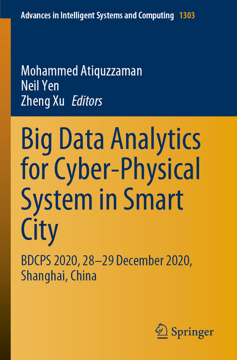 Big Data Analytics for Cyber-Physical System in Smart City - 