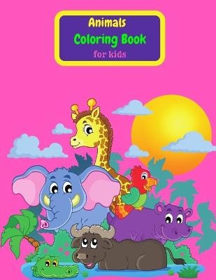 Animals Coloring Book for Kids - Tony Reed