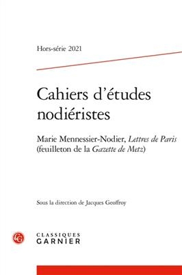 Cahiers d'Etudes Nodieristes - 