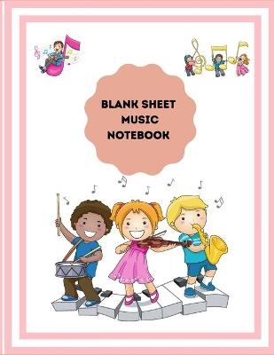Blank Sheet Music Notebook - Adele Row