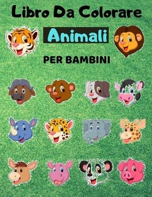 Libro Da colorare Animali Per Bambini - Lino Pisani