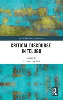 Critical Discourse in Telugu - 